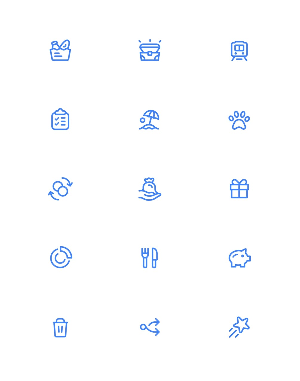 Monese icon set