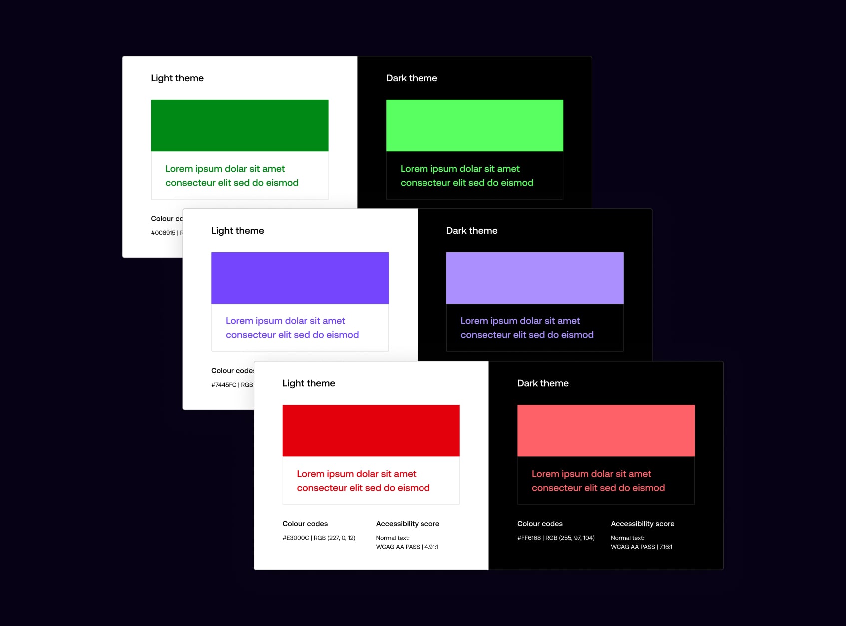 Zing iconography system